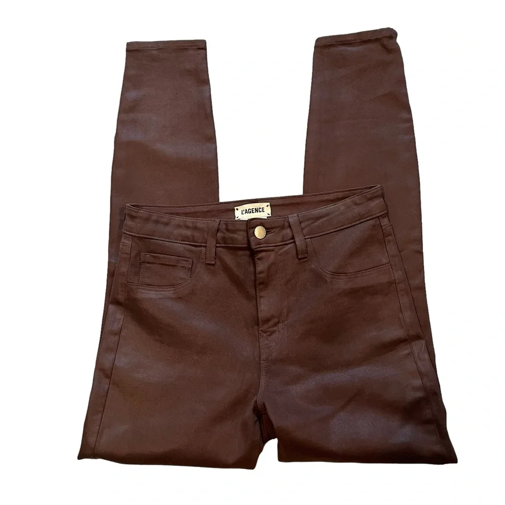 L’agence Margot Expresso Coated Jean, Sz 27 - Picture 6 of 14